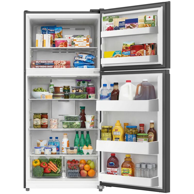 Frigidaire 30 in. 18.6 cu. ft. Garage-Ready Top Freezer Refrigerator - Black, Black, hires