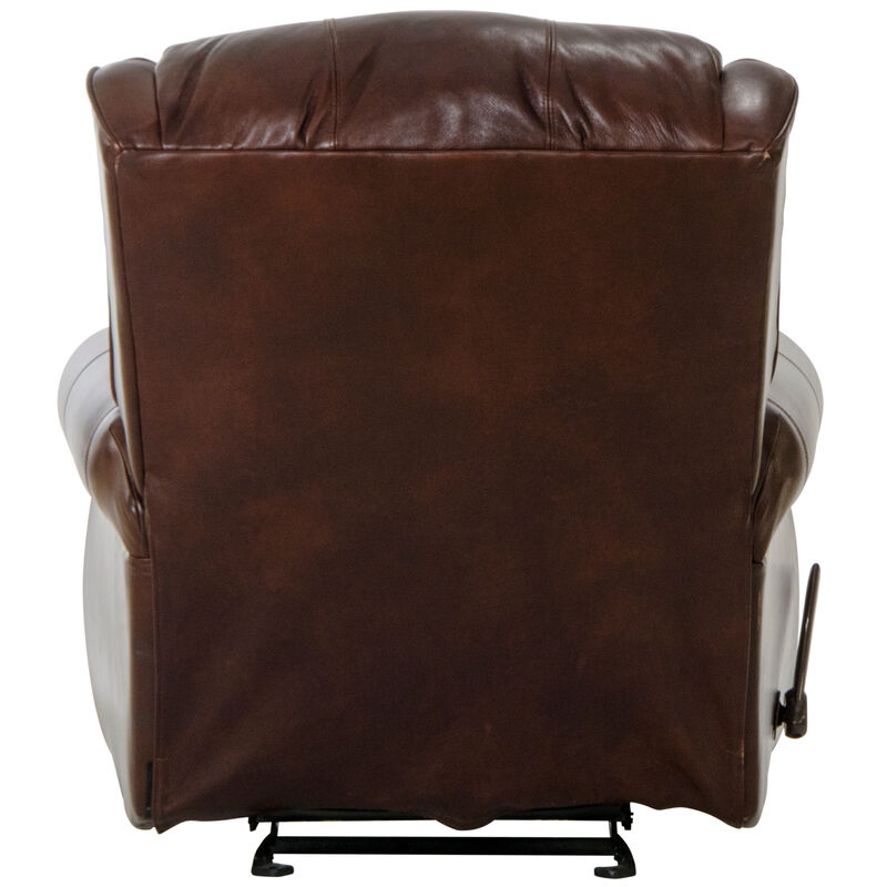 Catnapper Duncan Manual Glider Recliner - Walnut, Walnut, hires