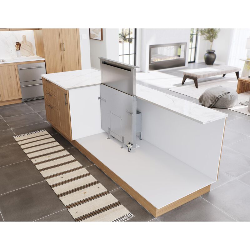 Zephyr 36 in. Convertible Downdraft with 600 CFM & 3 Fan Speeds - Stainless Steel, , hires