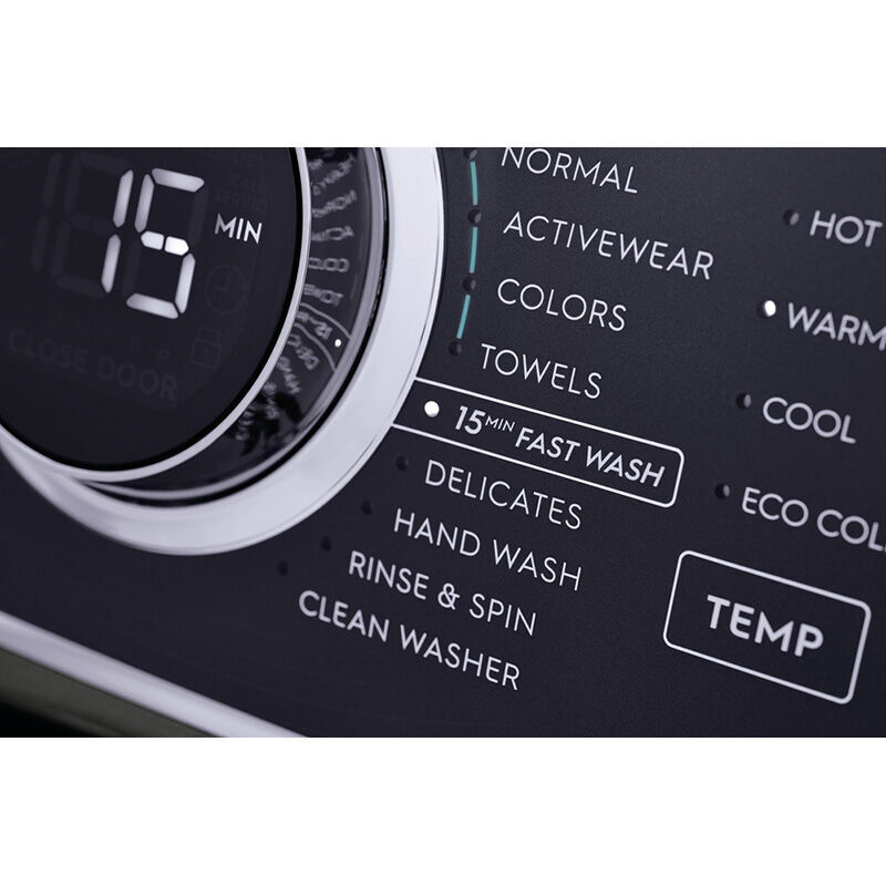 Electrolux 500 Series 27 in. 4.5 cu. ft. Stackable Front Load Washer with Perfect Steam & LuxCare Plus Wash - Titanium, Titanium, hires
