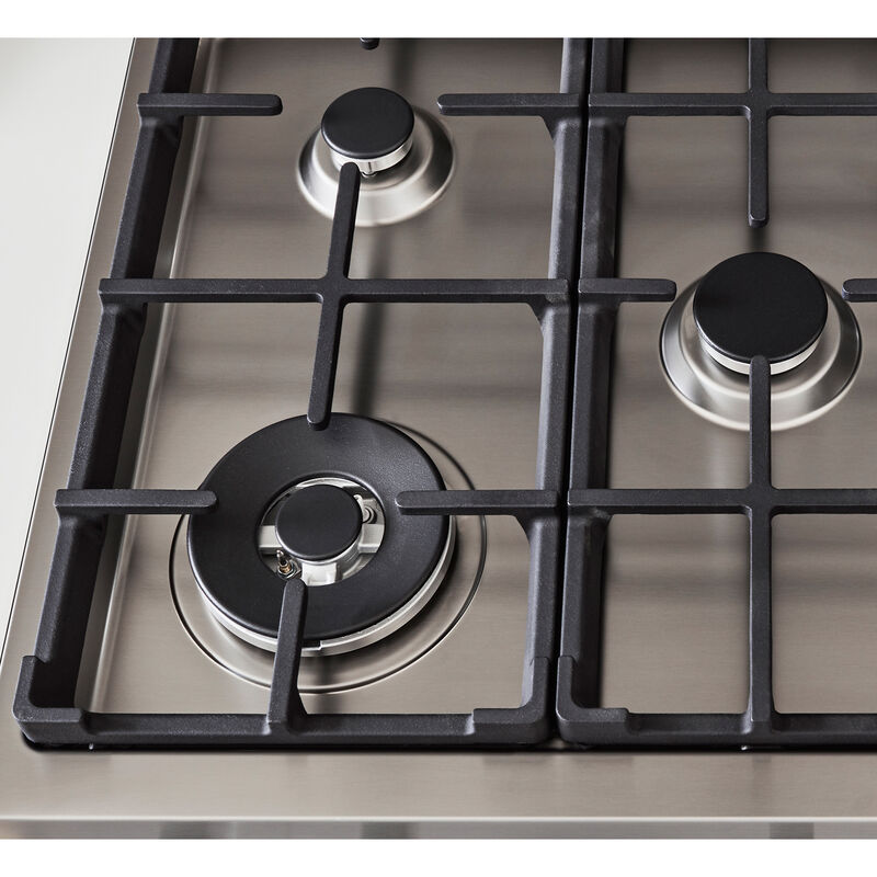 Bertazzoni Master Series 24 in. 2.5 cu. ft. Standard Convection Gas Range with 4 Sealed Burners - Matte Black, , hires