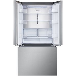 LG 36 in. 25.1 cu. ft. Smart Counter Depth French Door Refrigerator with Zero Clearance Hinge & Internal Water Dispenser - PrintProof Stainless Steel, , hires