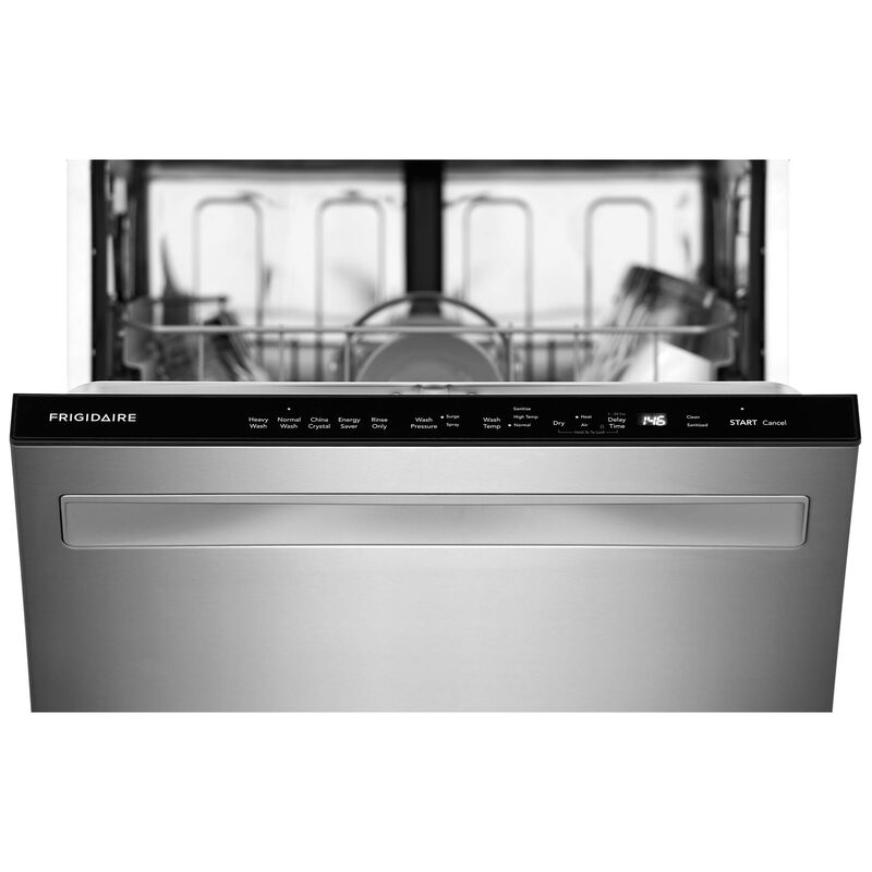 Frigidaire 24 in. BuiltIn Dishwasher with Top Control, 51 dBA Sound