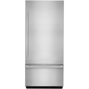 JennAir 36 in. 20.9 cu. ft. Built-In Counter Depth Bottom Freezer Refrigerator with Ice Maker - Custom Panel Ready, , hires