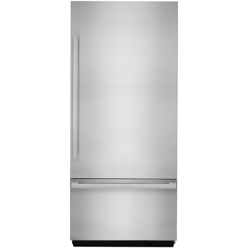 JennAir 36 in. 20.9 cu. ft. Built-In Counter Depth Bottom Freezer Refrigerator with Ice Maker - Custom Panel Ready, , hires