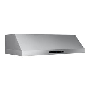 Samsung 36 in. Smart Convertible Standard Style Range Hood with 390 CFM, 4 Fan Speeds & 2 LED Lights - Stainless Steel, Stainless Steel, hires