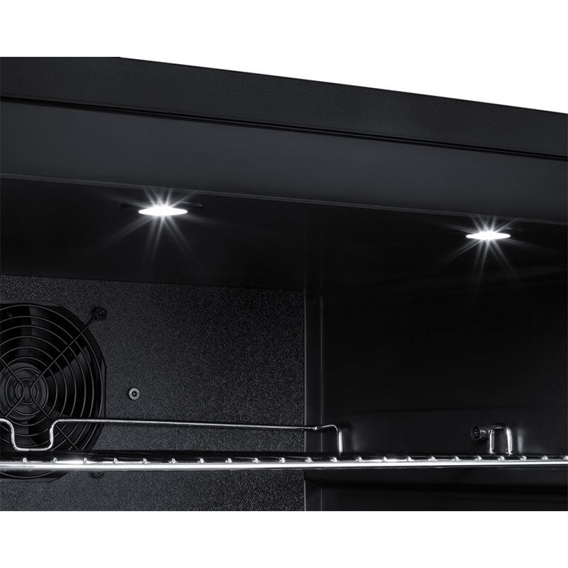 Summit 24 in. 3.7 cu. ft. Built-in Compact Upright Freezer with Adjustable Shelves - Custom Panel Ready, , hires