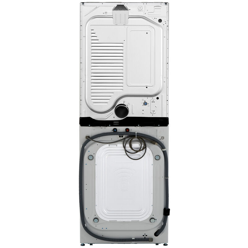 LG 27 in. WashTower with 4.5 cu. ft. Washer with 10 Wash Programs and TurboWash 360 & 7.4 cu. ft. Electric Dryer with 9 Dryer Programs, Sensor Dry & Wrinkle Care - White, White, hires