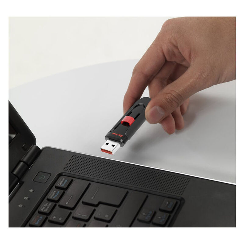 SanDisk Cruzer Glide 64GB USB 2.0 Flash Drive - Black, , hires