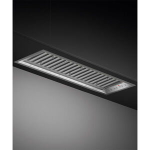 Fisher & Paykel Series 9 36 in. Ducted Standard Style Range Hood with 400 CFM, 5 Fan Speeds & 1 LED Light - Stainless Steel, , hires