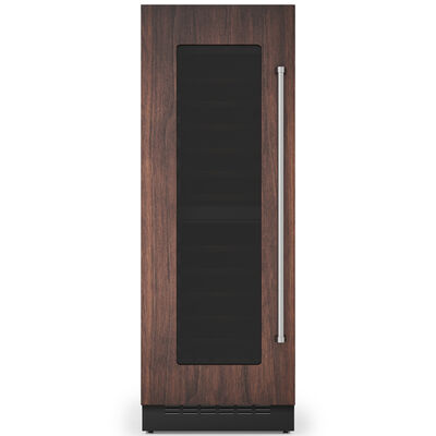 Viking 30 in. Built-In Wine Cooler with Wood Racks, Dual Temperature Zones and 108-Bottle Capacity - Custom Panel Ready | FDWCIC7300L