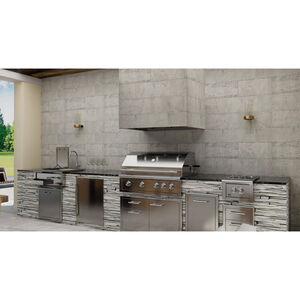 XO 42 in. Standard Style Range Hood with 2 Speed Settings, 1200 CFM & 4 LED Lights - Stainless Steel, , hires