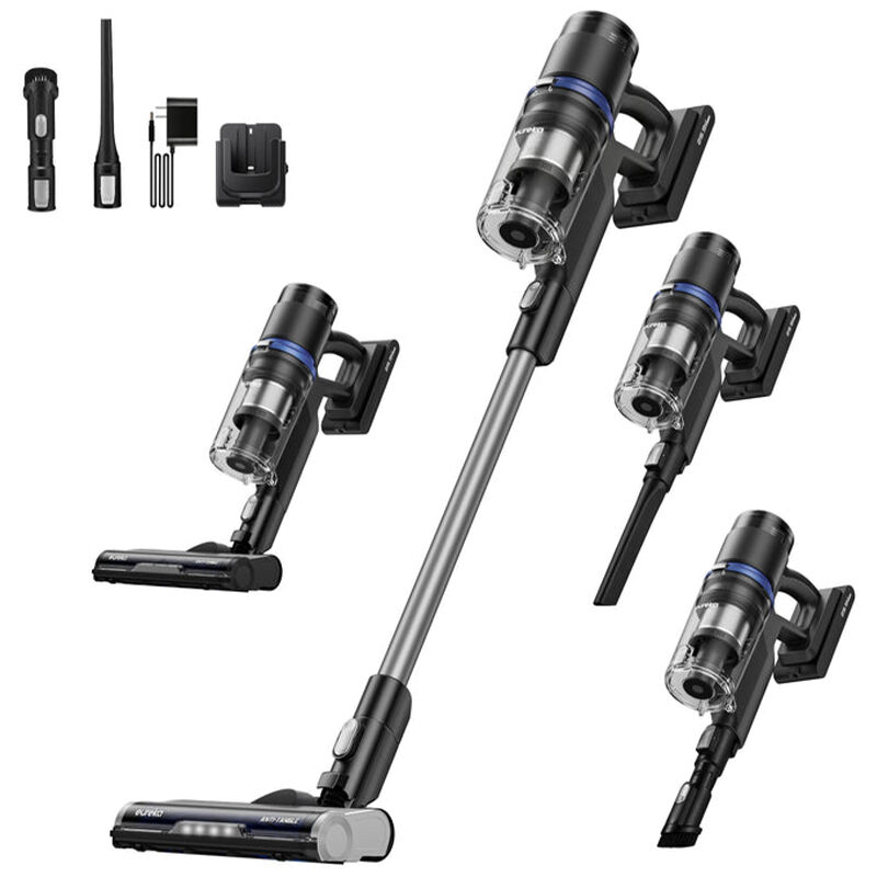 Eureka ReactiSense Cordless Pet 2-in-1 Handheld/Stick Vacuum with HEPA Filter & 2 Additional Tools, , hires