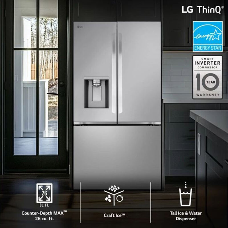 Lg tall fridge freezer clearance