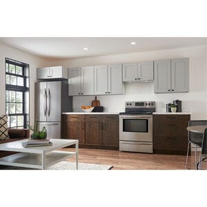 Broan BBN1 Series 30 in. Convertible Standard Style Range Hood with 300 CFM, 2 Fan Speeds & 2 LED Lights - Stainless Steel, , hires