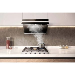 Fotile Prestige 36 in. Ducted Standard Style Range Hood with 1000 CFM, 4 Fan Speeds & 2 LED Lights - Onyx Black, , hires