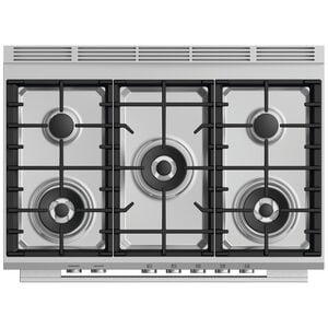 Fisher & Paykel Series 7 36 in. 4.9 cu. ft. Standard Convection Gas Range with 5 Sealed Burners - Stainless Steel, , hires