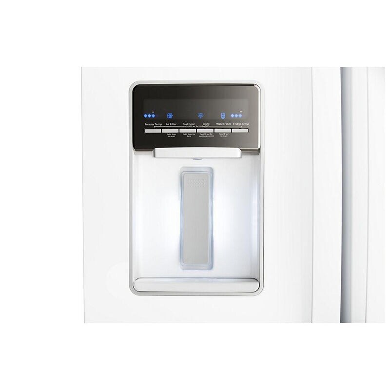 Whirlpool 30 in. 19.7 cu. ft. French Door Refrigerator with Water Dispenser - White, White, hires