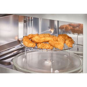 GE Profile 30 in. 1.7 cu. ft. 950W Over-the-Range Microwave with 300 CFM, Convection & Sensor Cooking - Black Stainless, Black Stainless, hires