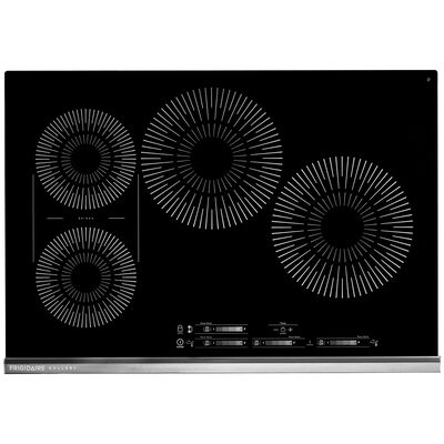 Frigidaire Gallery 30 in. 4-Burner Induction Cooktop with Simmer Burner & Power Burner - Black | GCCI3067AB