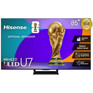 Hisense - 85" Class U7 Series ULED Mini-LED 4K UHD Smart Google TV, , hires