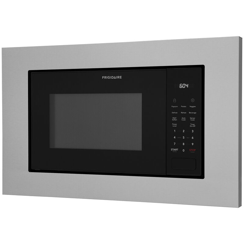 Frigidaire 22 in. 1.6 cu.ft Built-In Microwave with 10 Power Levels &  Sensor Cooking Controls - Black
