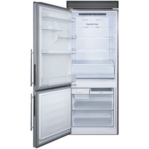 Summit 28 in. 14.6 cu. ft. Counter Depth Bottom Freezer Refrigerator - Stainless Steel, , hires