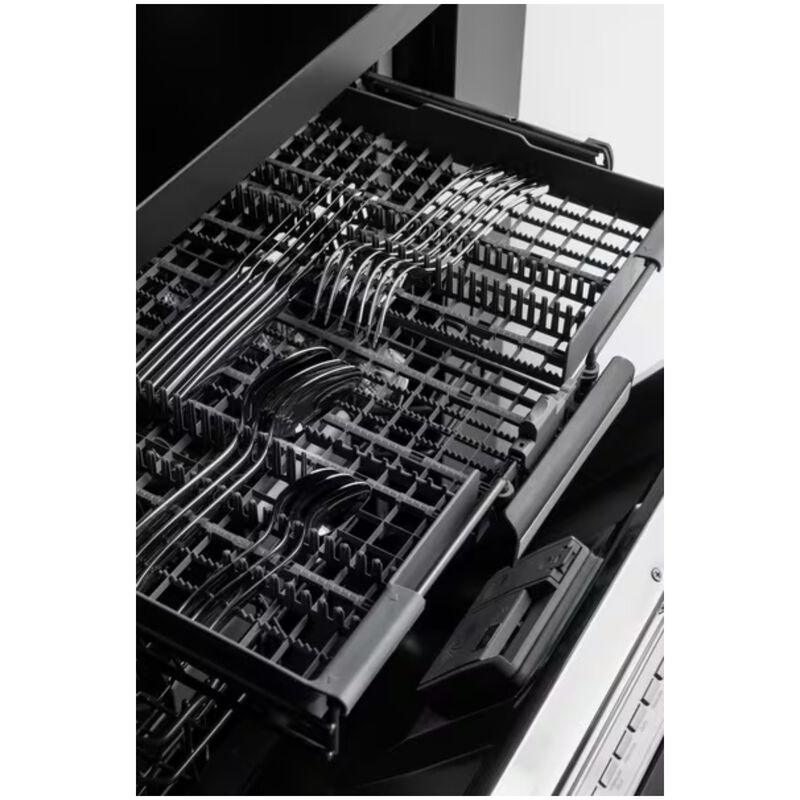 Bertazzoni 24 in. Top Control Flush-Mount Dishwasher with 39 dBA Sound Level, 3rd Rack & PowerDry Plus System - Custom Panel Ready, , hires