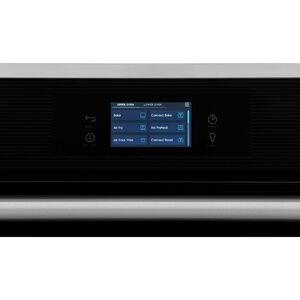 Electrolux 30 in. 10.6 cu. ft. Smart Top Control SteamElectric Double Wall Oven with Standard Convection - Stainless Steel, , hires