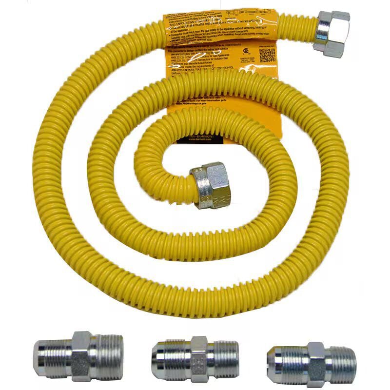 NDA Gas Connector For Dryer or Range 48" Length, , hires