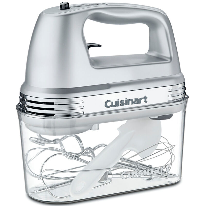 Electric Hand Mixer, Cuisinart 5 Speed Hand Mixer Beater Whisk Portable  White
