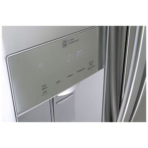 LG 30 in. 21.8 cu. ft. French Door Refrigerator with Ice & Water Dispenser - Stainless Steel, , hires