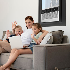 Friedrich Chill Premier Series 10,000 BTU Smart Window Air Conditioner with 3 Fan Speeds & Sleep Mode - White, , hires