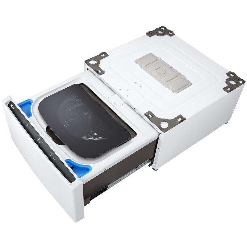 LG SideKick 27 in. 1.0 cu. ft. TwinWash Compatible Pedestal Washer - White, , hires