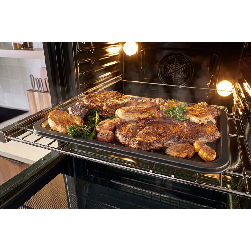 Bosch 800 Series 30 in. 9.2 cu. ft. Top Control Electric Double Wall Oven with True European Convection - Stainless Steel, , hires