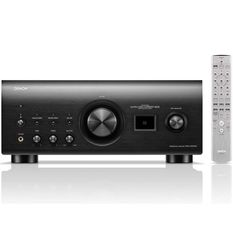 Denon 2 Ch. Integrated Amplifier with MM/MC Phono Stage - Black, , hires