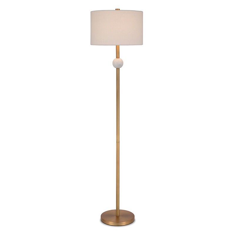 C Lorna Floor Lamp Antique Brass, Hudson Tripod Floor Lamp