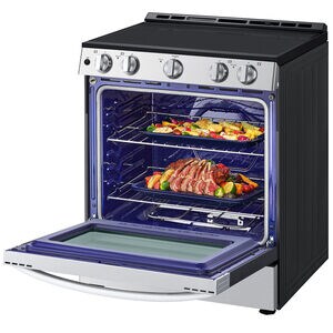 LG 30 in. 6.3 cu. ft. Slide-In Electric Range with Radiant Burners - Stainless Steel, , hires