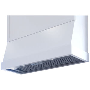 XO 34 in. Standard Style Range Hood with 3 Speed Settings, 600 CFM, Convertible Venting & 2 LED Lights - Stainless Steel, , hires