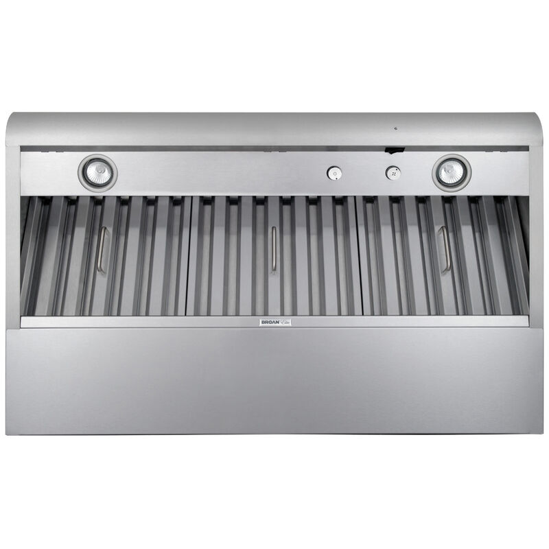 Broan Elite E64000 Series 42 in. Standard Style Range Hood with 650 CFM, Convertible Venting & 2 Halogen Lights - Stainless Steel, , hires