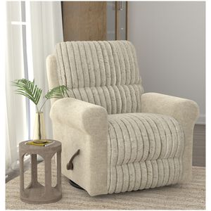 Catnapper Foxy Swivel Glider Recliner - Beige, Beige, hires