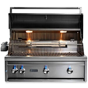 Lynx Professional 36 in. 3-Burner Built-In Liquid Propane Gas Grill with Rotisserie & Smoker Box - Stainless Steel, , hires