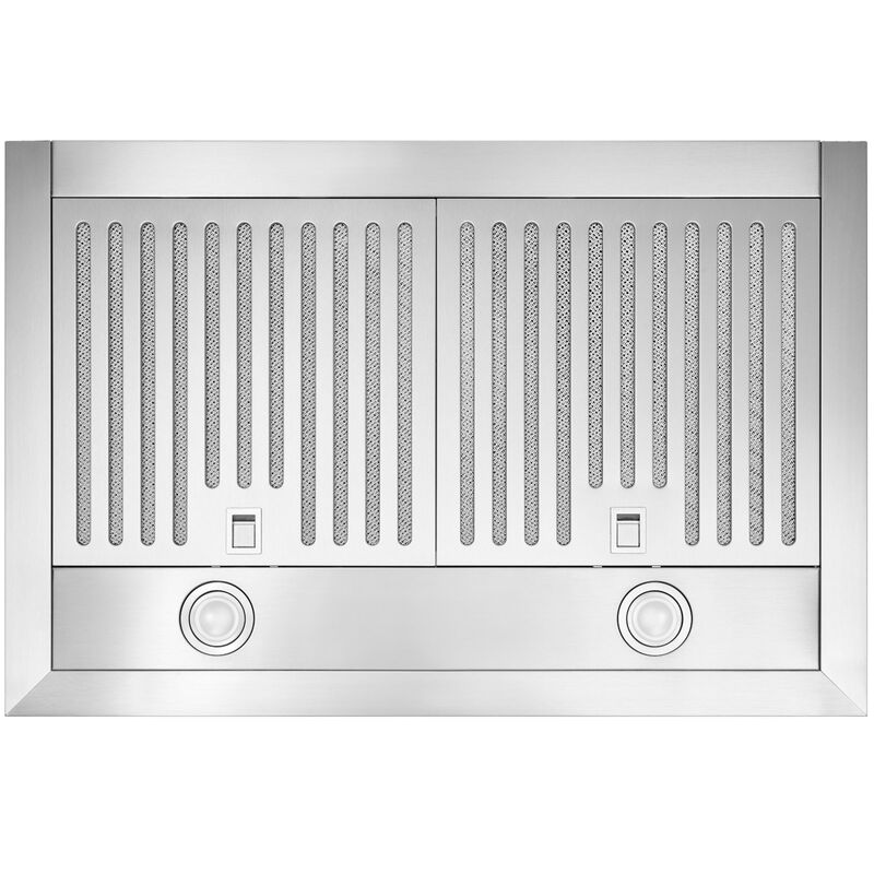 Broan Elite EWP1 Series 30 in. Convertible Chimney Style Range Hood with 640 CFM, 4 Fan Speeds & 2 LED Lights - Stainless Steel, , hires