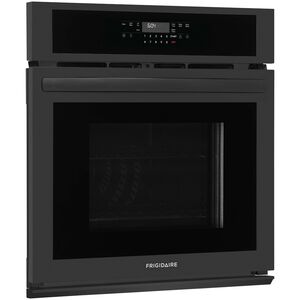 Frigidaire 27 in. 3.8 cu. ft. Electric Single Wall Oven With Standard Convection - Black, Black, hires