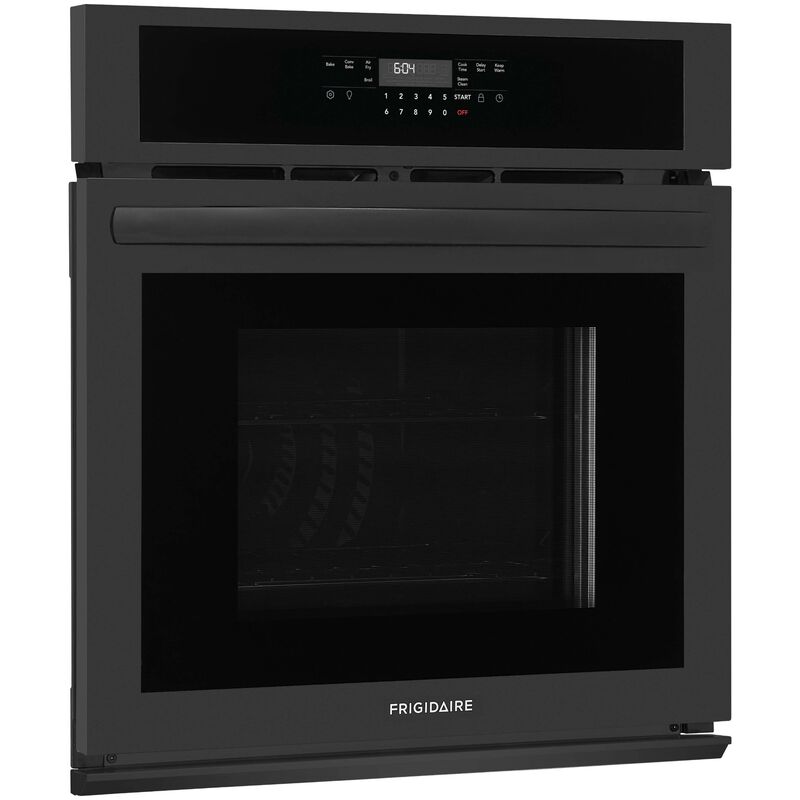 Frigidaire 27 in. 3.8 cu. ft. Electric Single Wall Oven With Standard Convection - Black, Black, hires