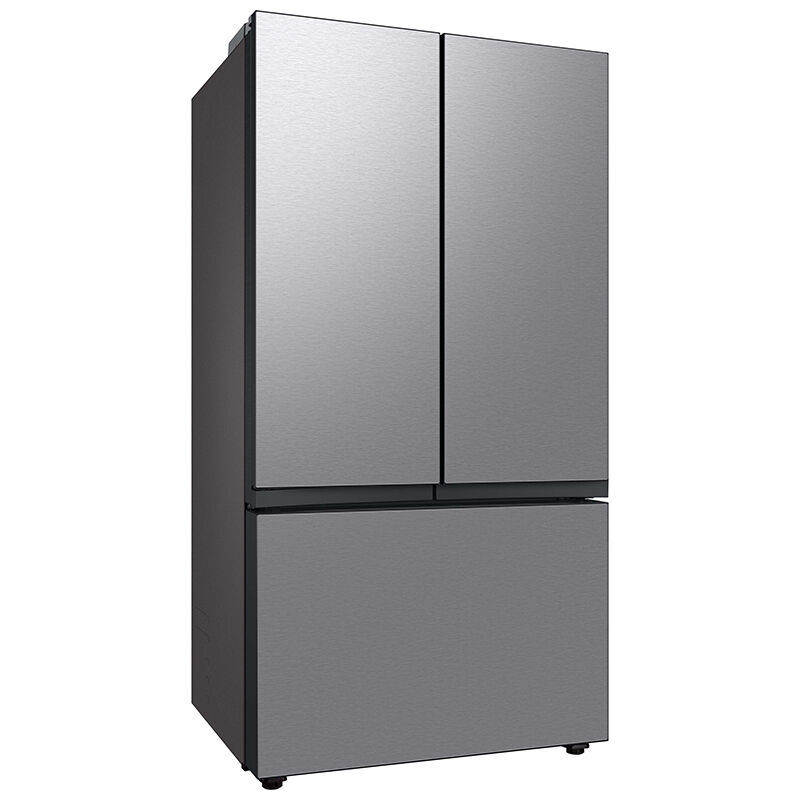 Samsung Bespoke 36 in. 24.0 cu. ft. Smart Counter Depth French Door Refrigerator with Beverage Center & Internal Water Dispenser - Stainless Steel, Stainless Steel, hires