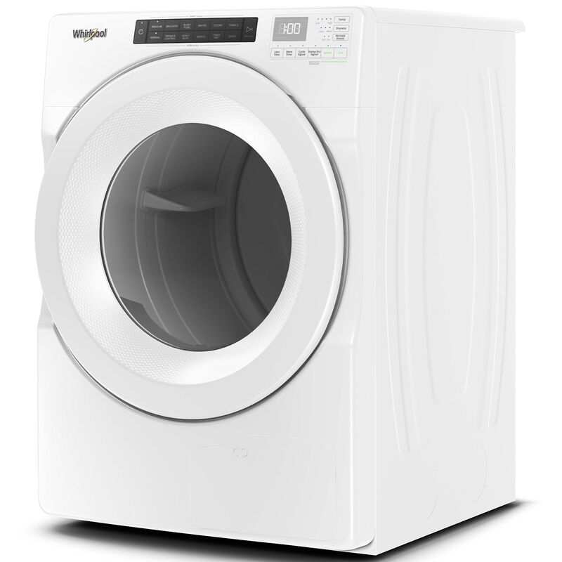 Whirlpool 27 in. 7.4 cu. ft. Stackable Ventless Electric Dryer with Heat Pump & Sensor Dry - White, , hires