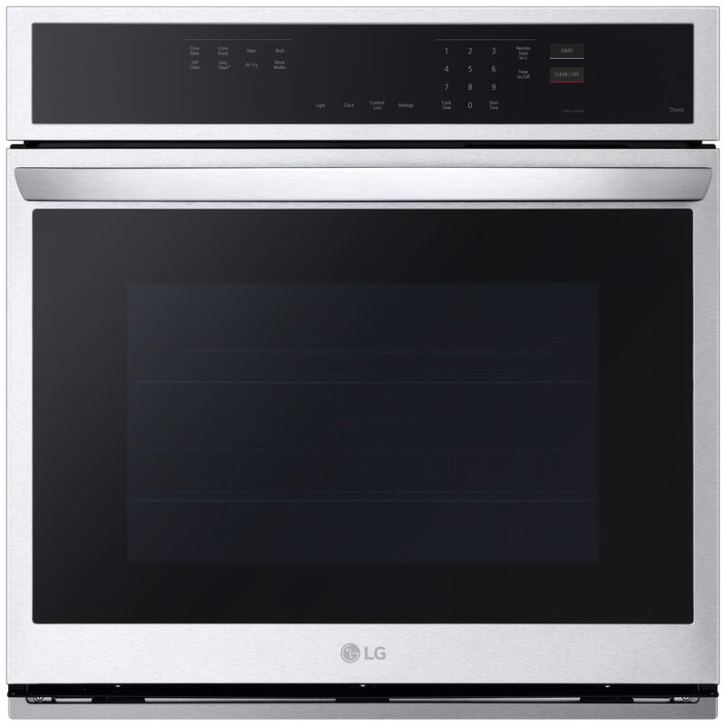 LG 30 in. 4.7 cu. ft. Smart Electric Single Wall Oven with Standard Convection - PrintProof Stainless Steel, , hires