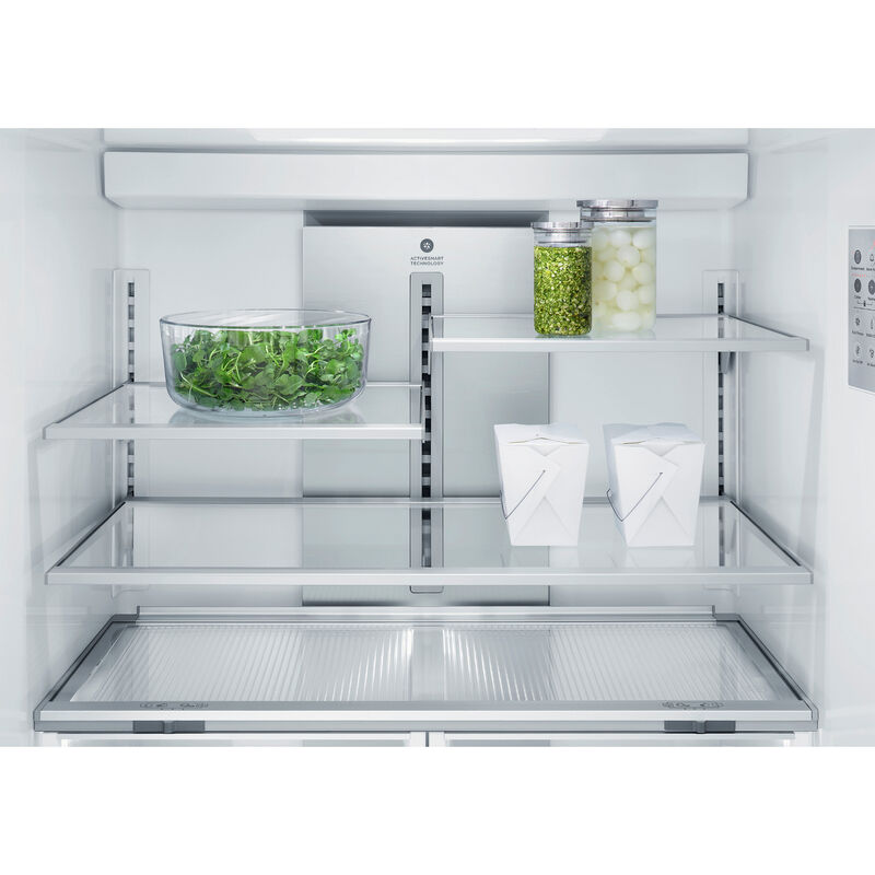 Fisher & Paykel Series 7 36 in. 16.8 cu. ft. Built-In Smart Counter Depth French Door Refrigerator with Ice Maker - Custom Panel Ready, , hires