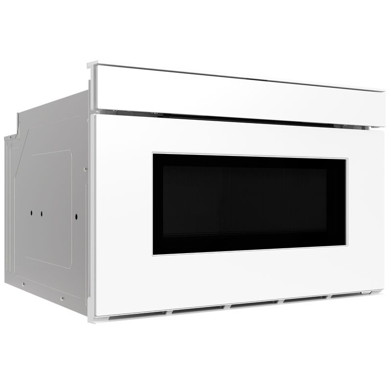 Sharp 24 in. 1.2 cu. ft. 950W Smart Drawer Microwave with Sensor Cooking - White, , hires